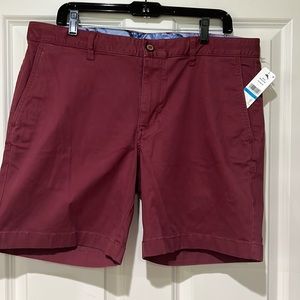 Tommy Bahama men’s flat front short Napa red size 36